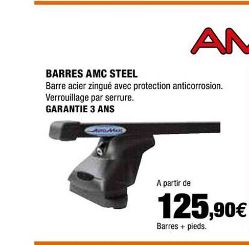 Barres Amc Steel