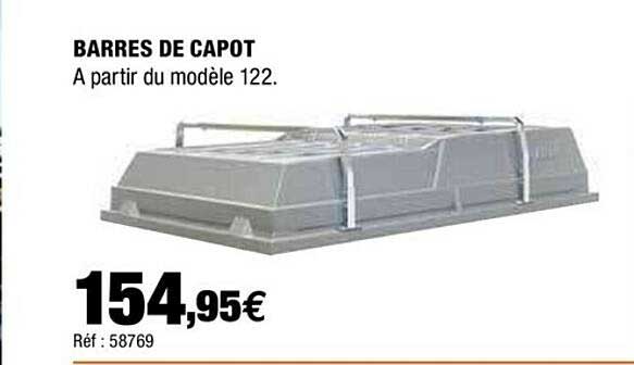 barres de capot