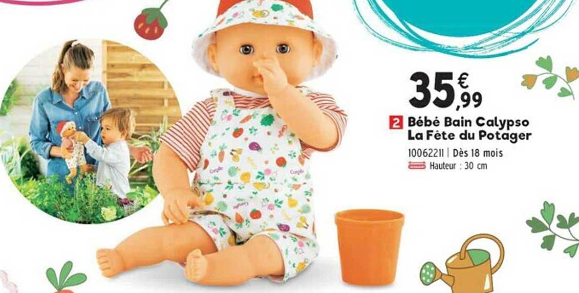 Bebe Bain Calypso La Fete Du Potager