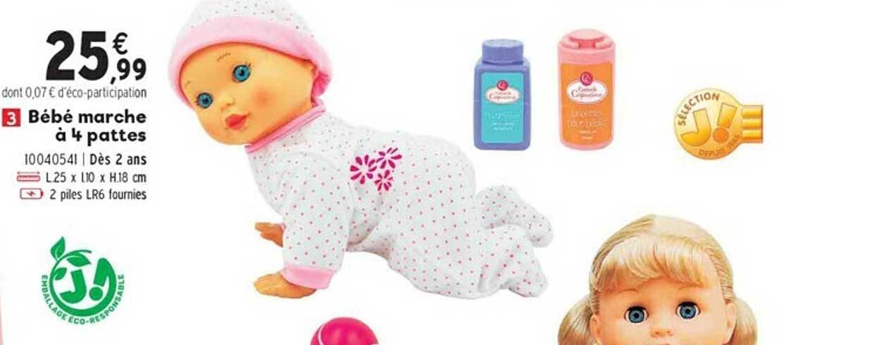 bebe marche a 4 pattes