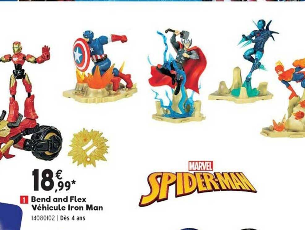 bend and flex vehicule iron man