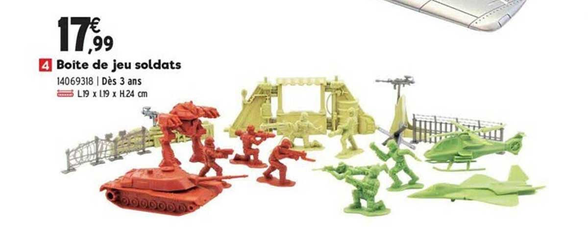 boite de jeu soldats
