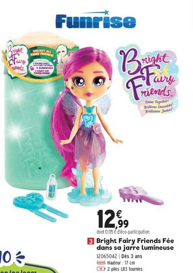 bright fairy friends fee dans sa jarre lumineuse