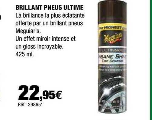 brillant pneus ultime