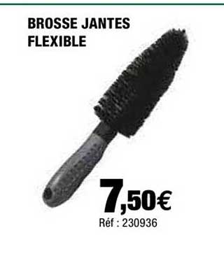 brosse jantes flexible