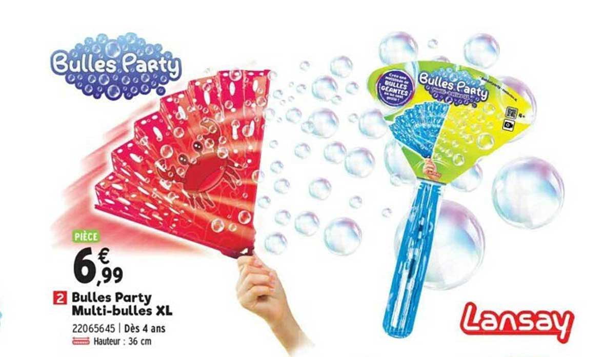 Bulles Party Multi-bulles Xl
