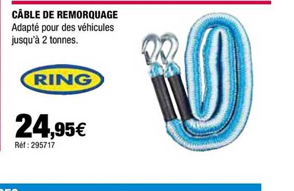 câble de remorquage ring