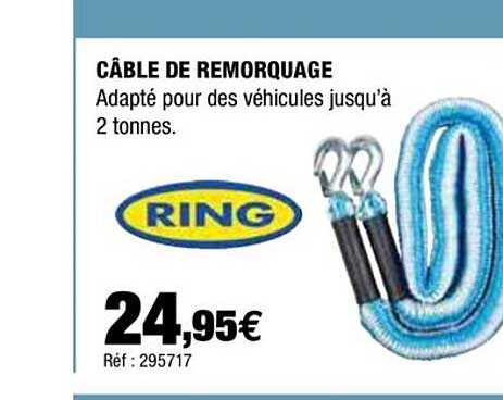 câble de remorquage ring