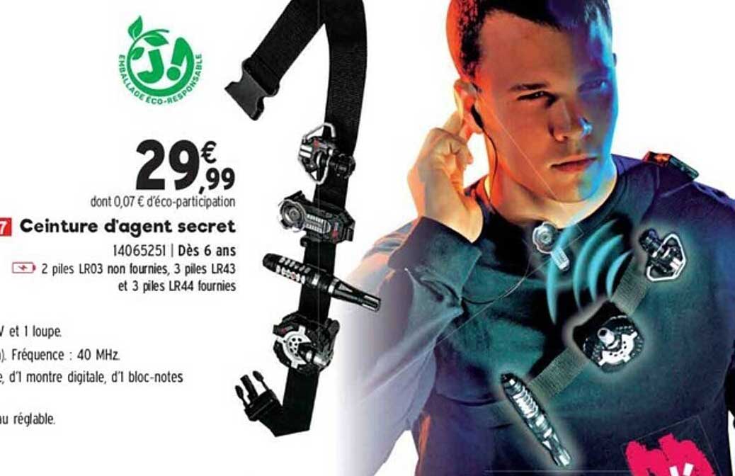 Cainture D'agent Secret