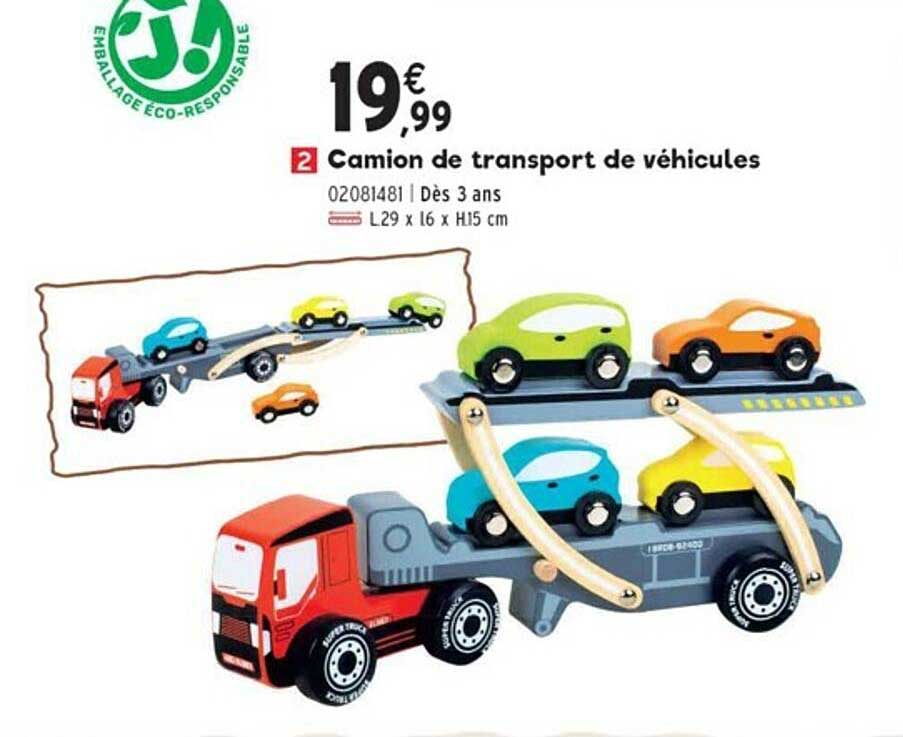 Camion De Transport De Vehicules