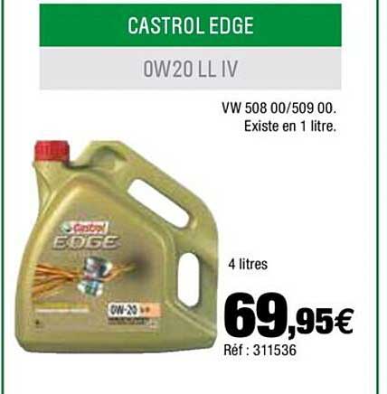 castrol edge 0w20 ll Iv