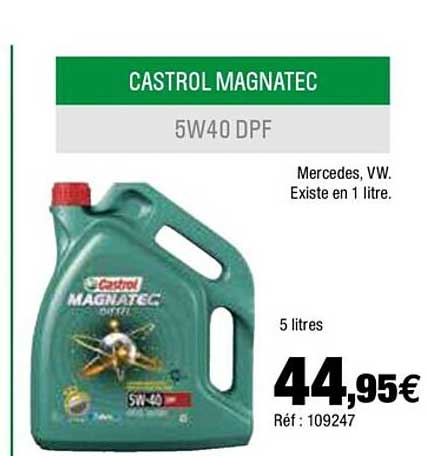 Castrol Magnatec 5w40 Dpf