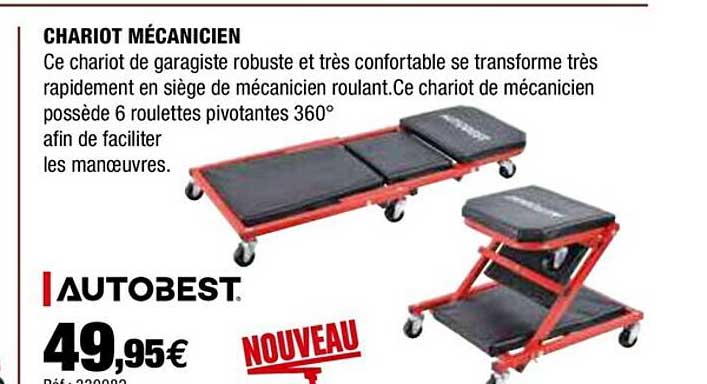 chariot mécanicien autobest