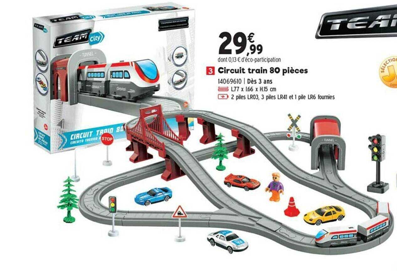 Circuit Train 80 Pieces