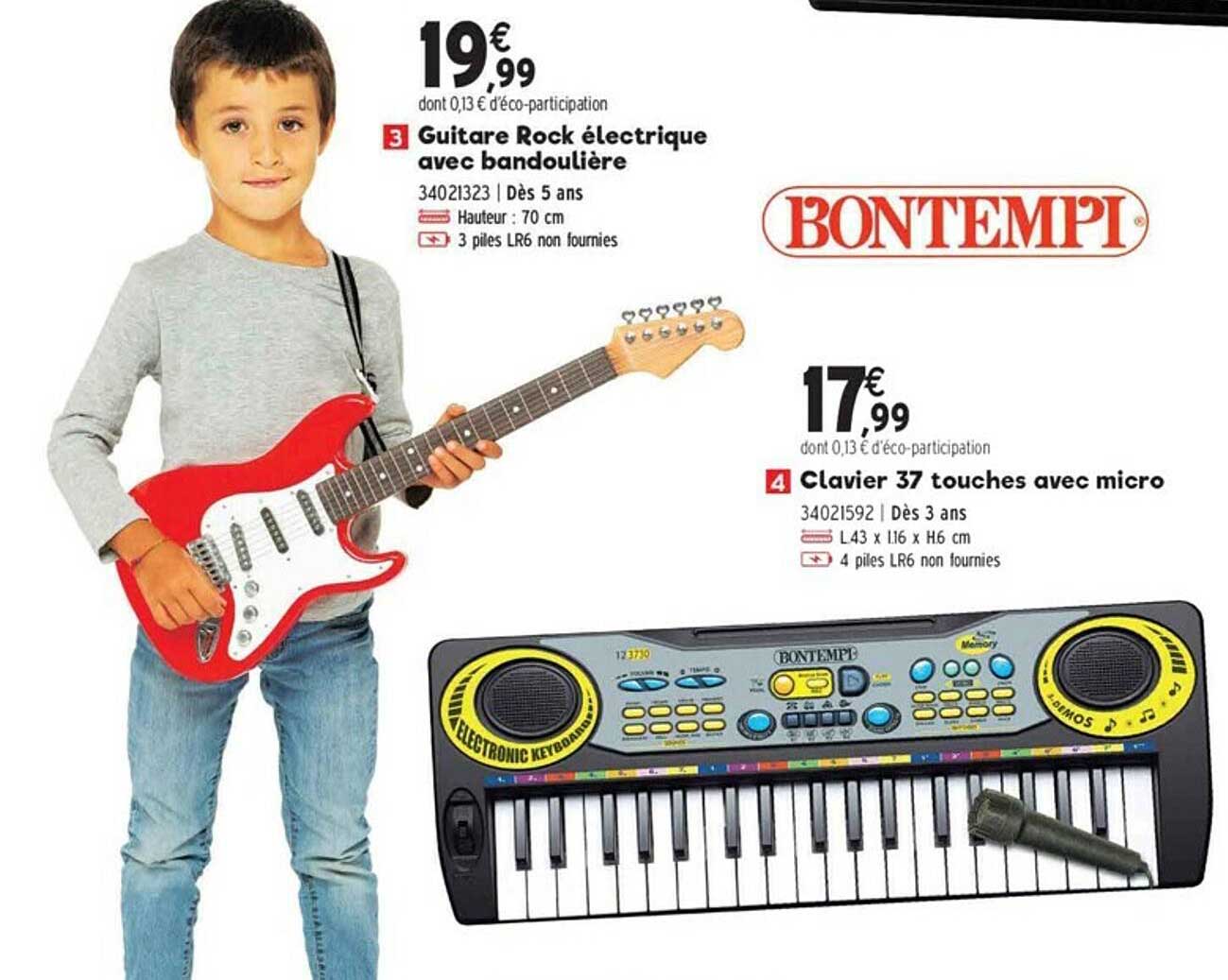 clavier 37 touches avec micro