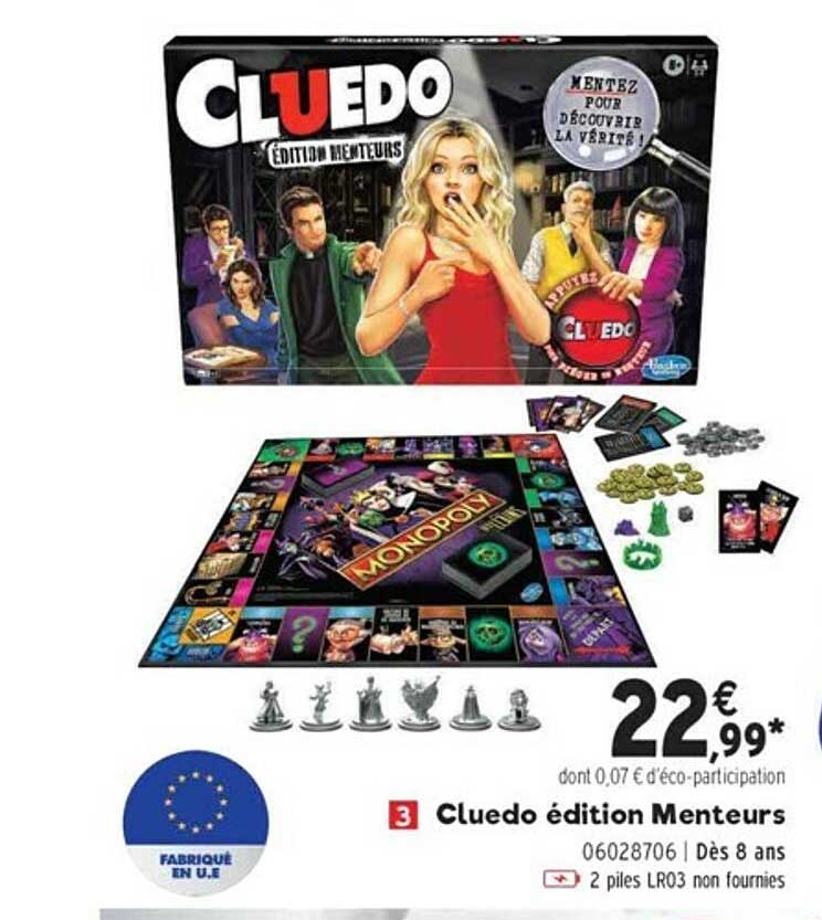 cluedo edition menteurs
