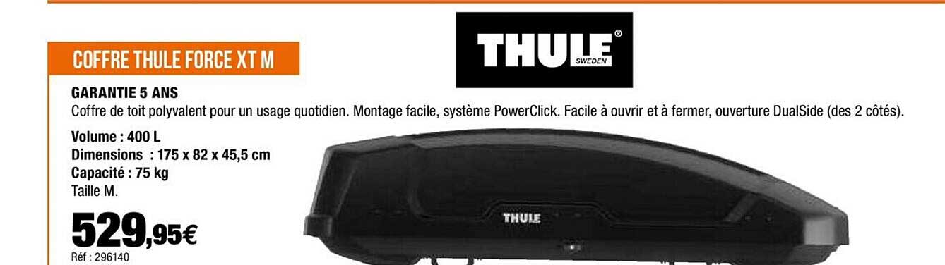 Coffre Thule Force Xt M Thule Sweden