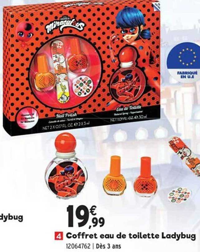 coffret eau de toilette ladybug