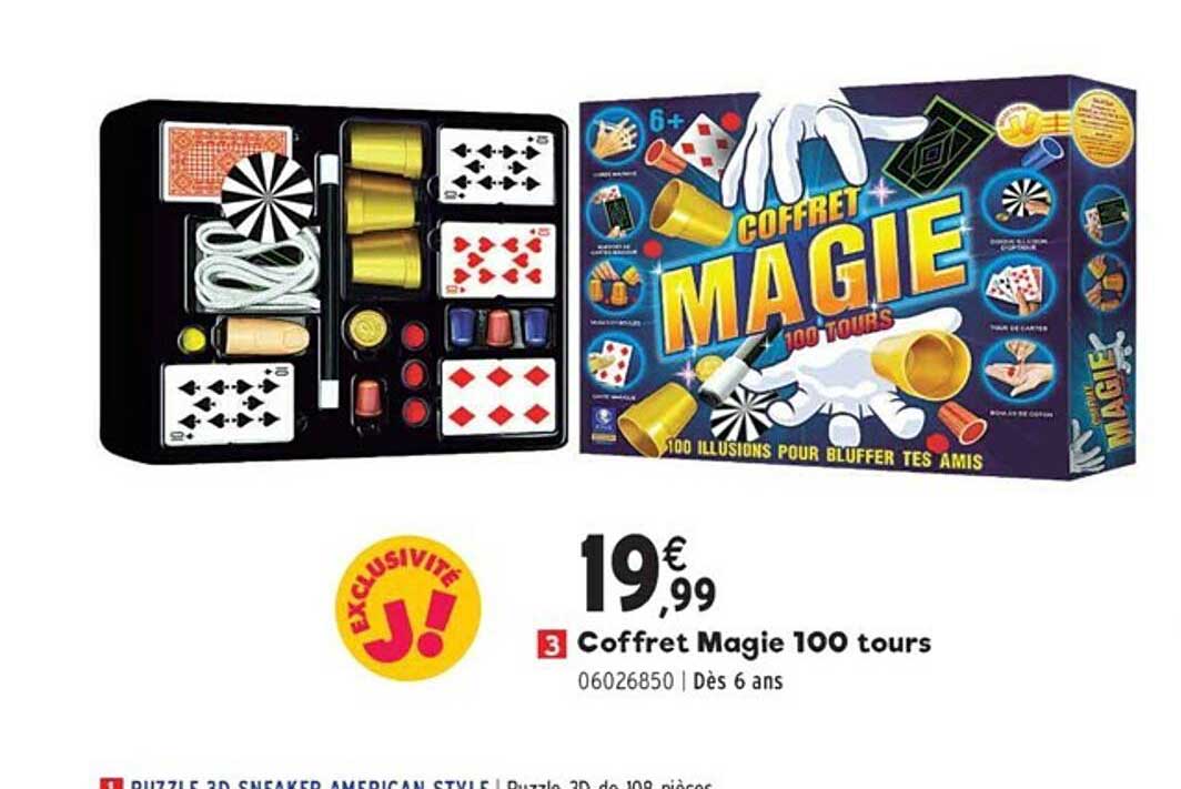 coffret magie 100 tours