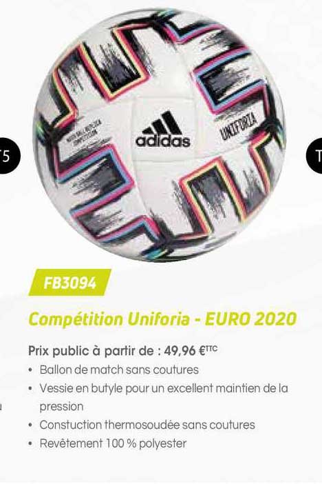 Compétition Uniforia Euro 2020 Fb3094