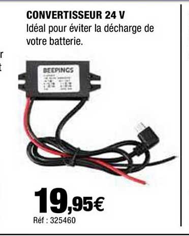 Convertisseur 24 V