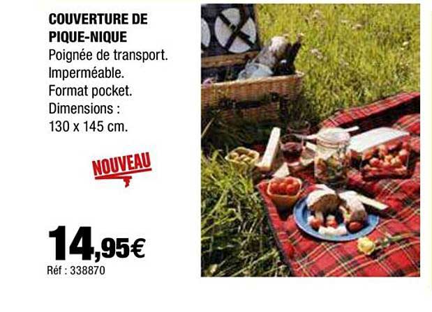couverture de pique-nique