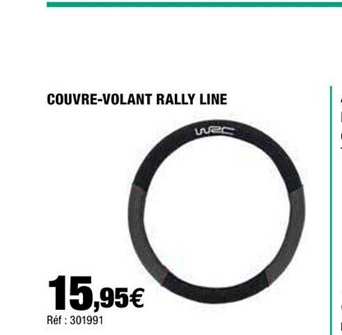 couvre-volant rally line