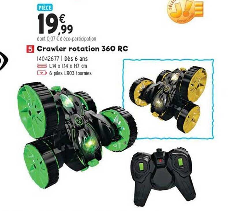 Crawler Rotation 360 Rc