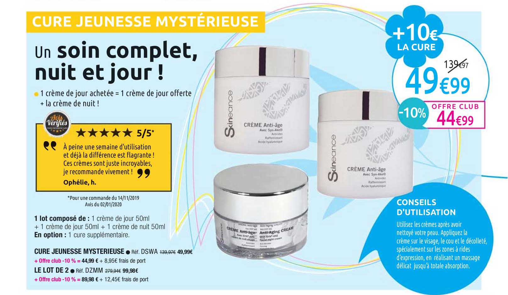 cure jeunesse mystérieuse