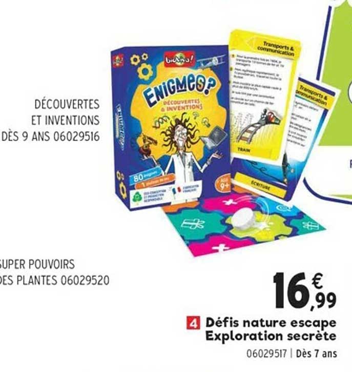 defis nature escape exploration secrete