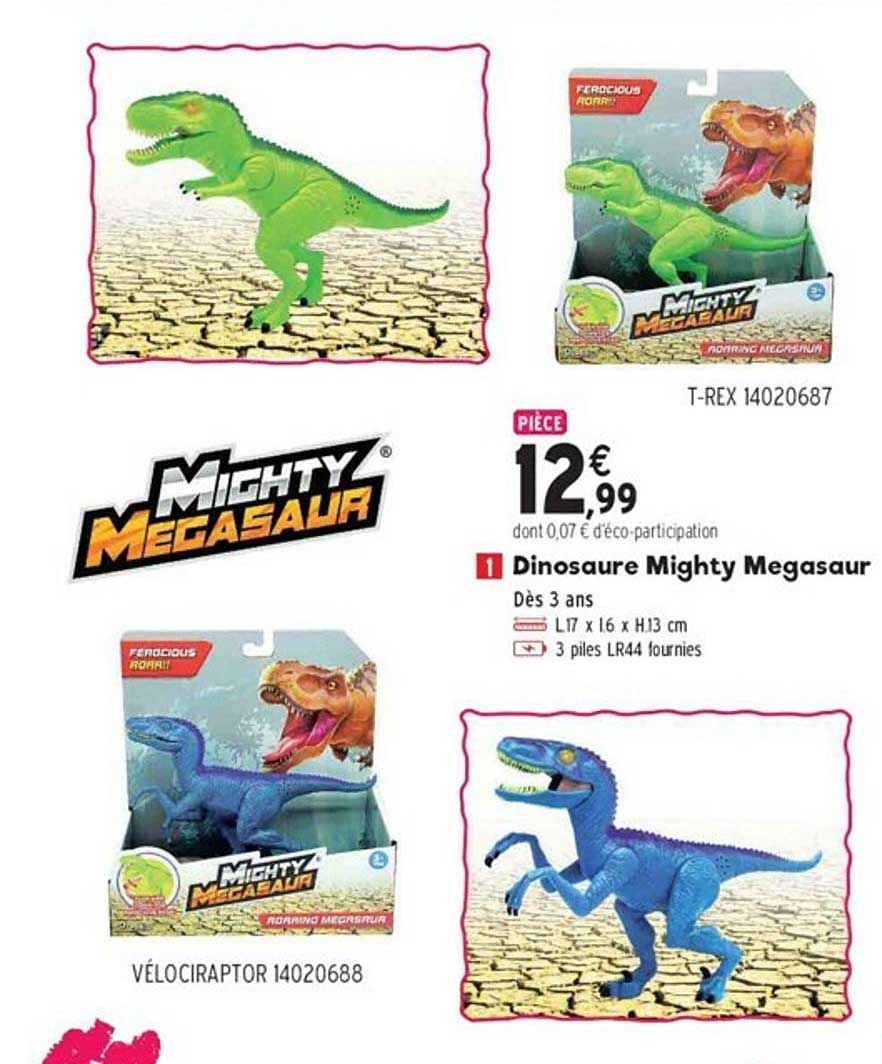 dinosaure mighty megasaur