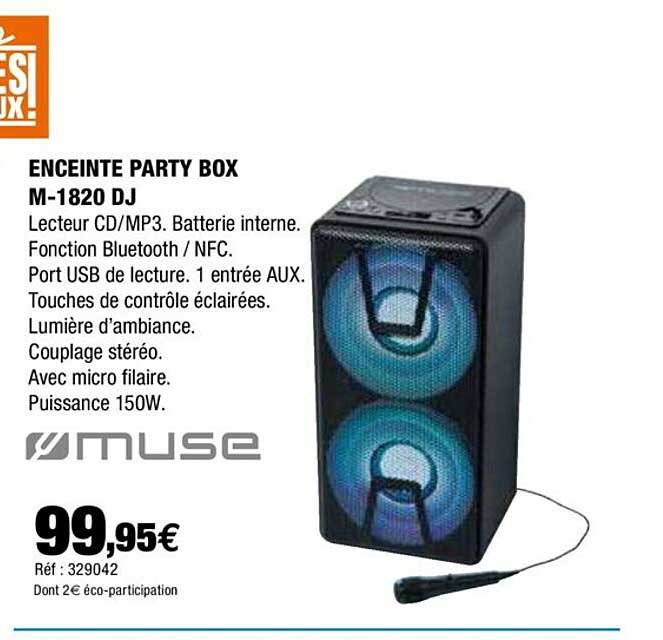 Enciente Party Box M-1820 Dj