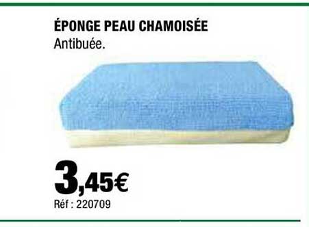 éponge peau chamoisée