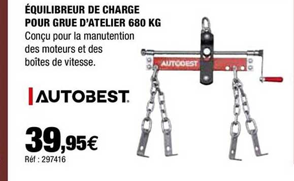 Equilibreur De Charge Pour Grue D'atelier 680 Kg