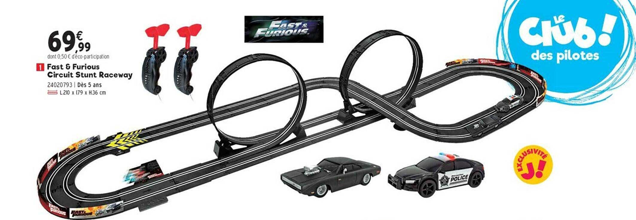 fast & furious circuit stunt raceway