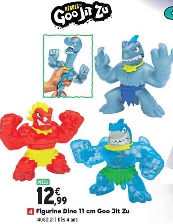 figurine dino 11 cm goo jit zu