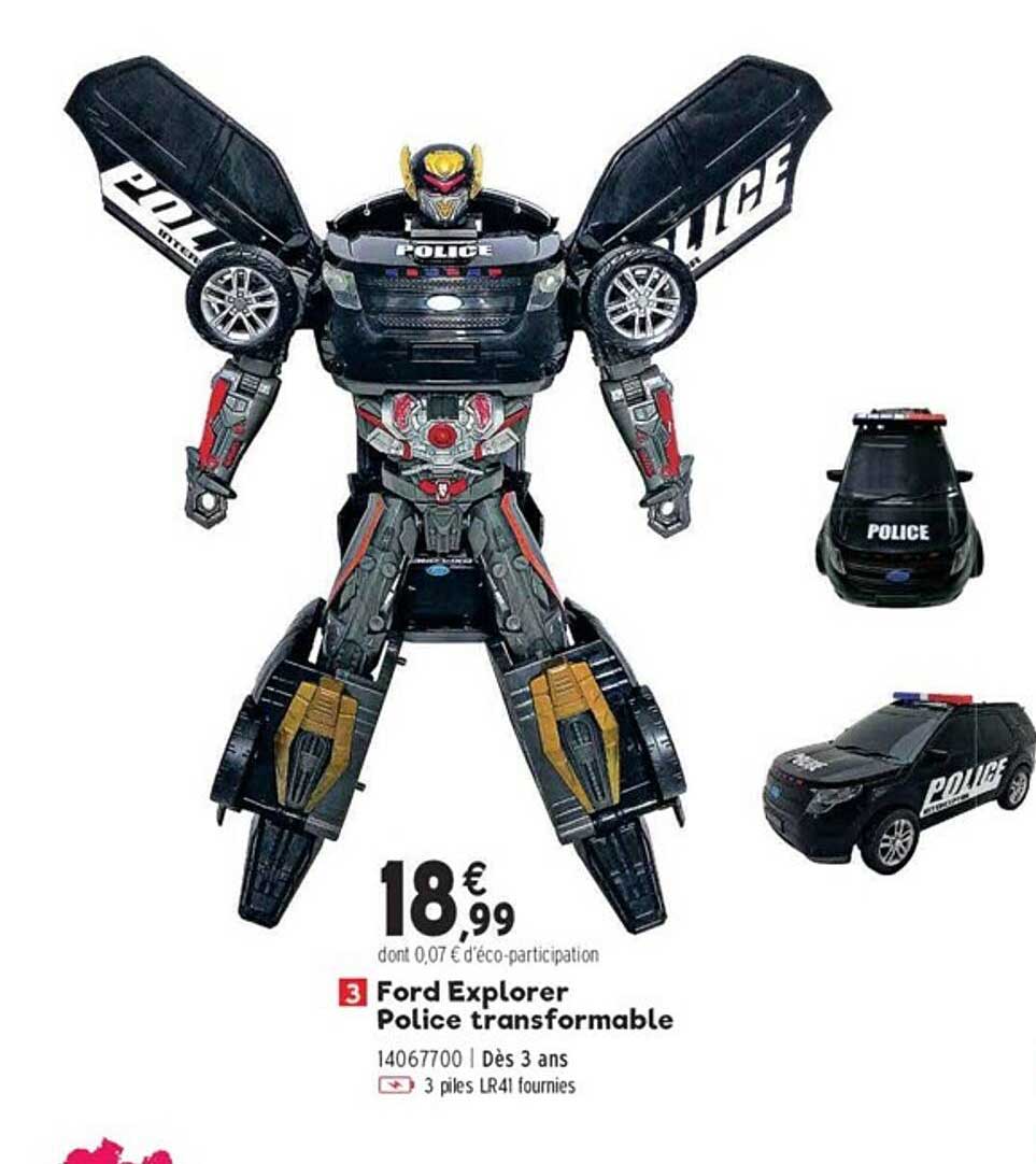 ford explorer police transformable