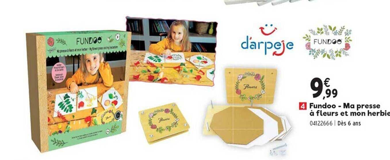 fundoo - ma presse a fleurs et mon herbie