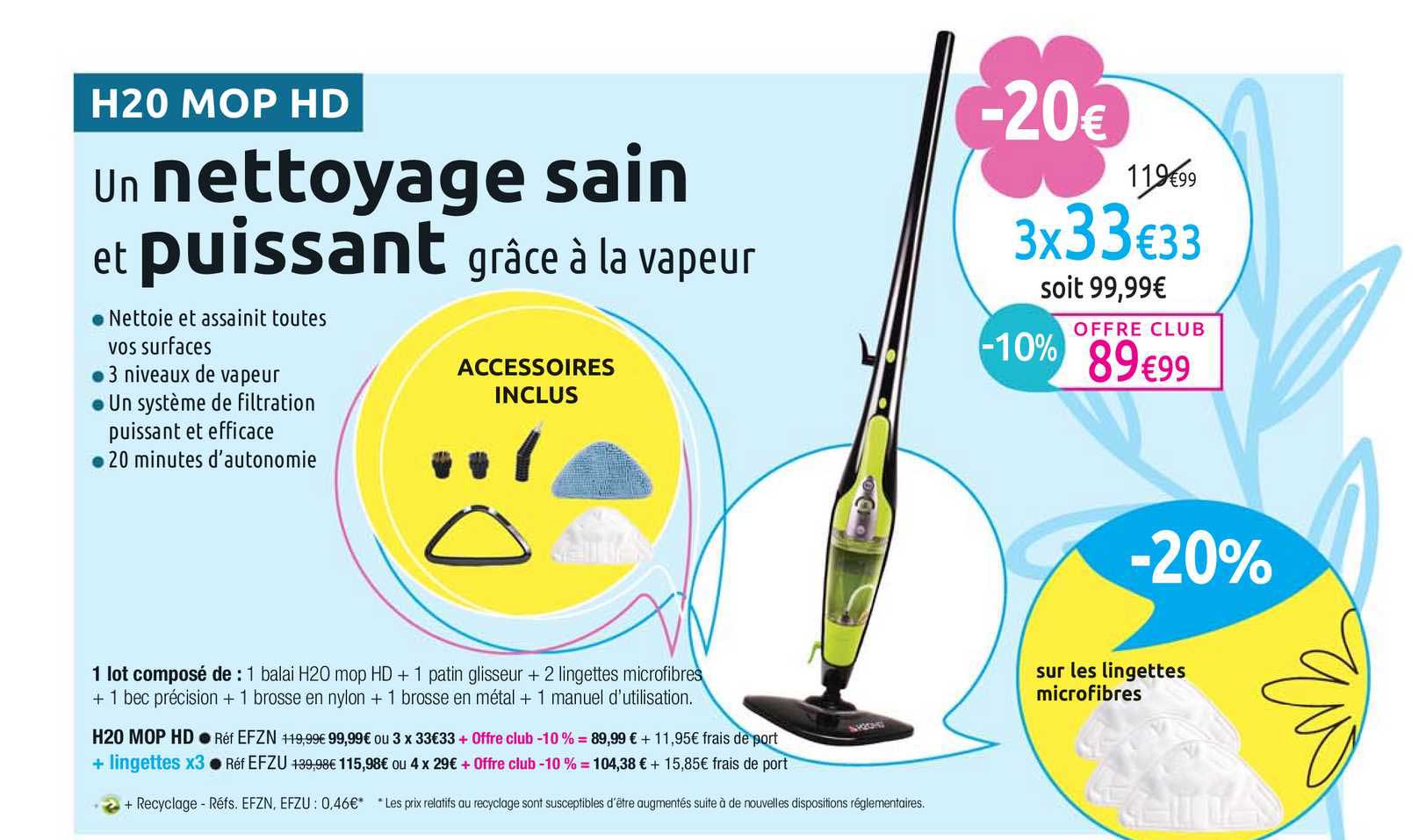 h20 mop hd