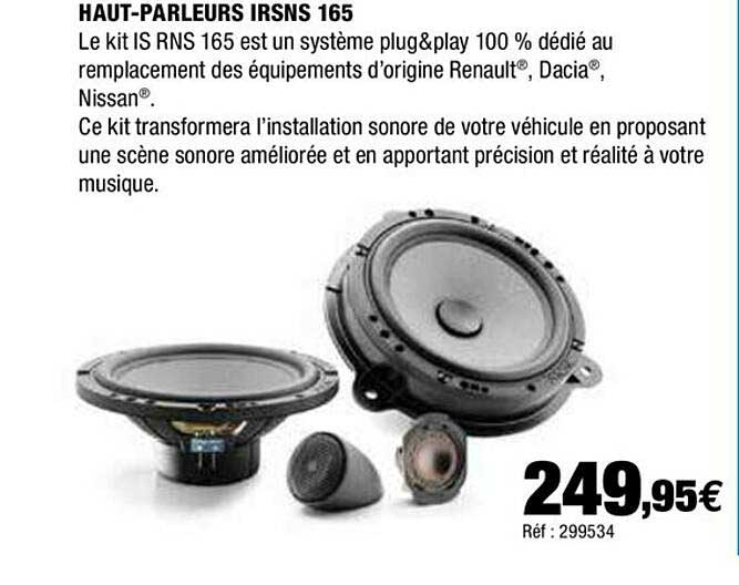 haut-parleurs irsns 165
