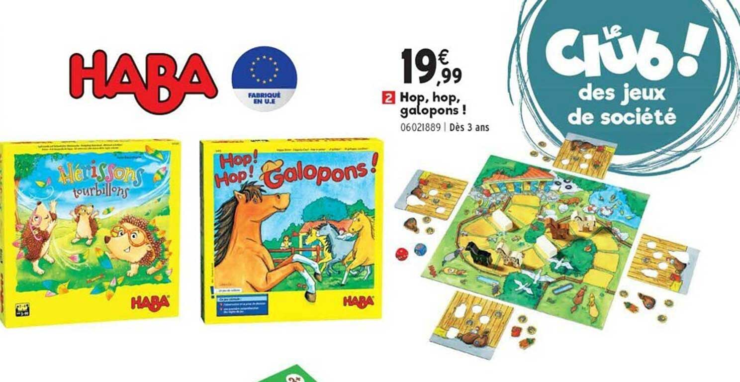 hop, hop, galopons !