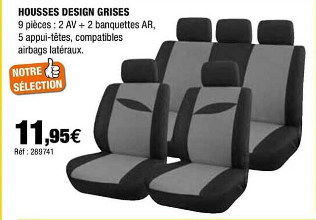 Housses Design Grises