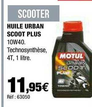 huile urban scoot plus