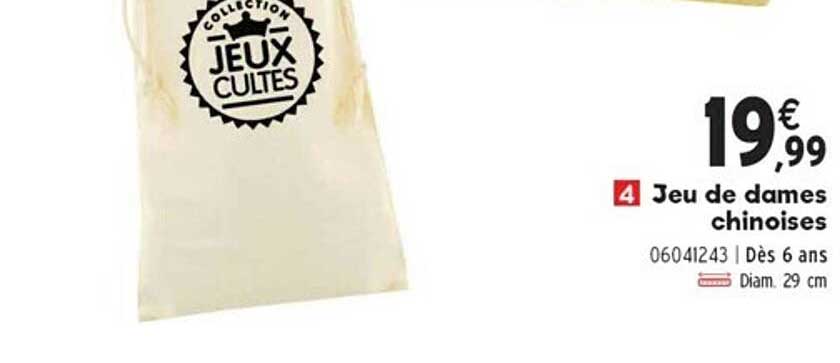 jeu de dames chinoises