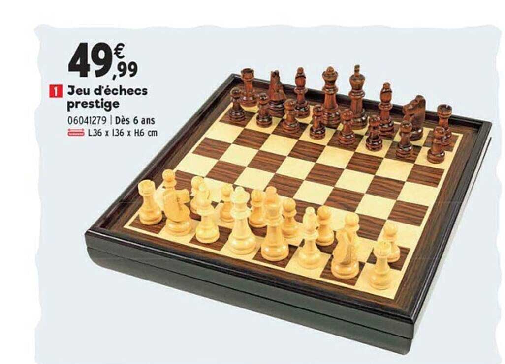 jeu dechecs prestige