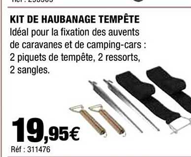 kit de haubanage tempête