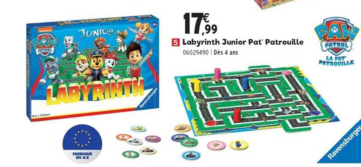 labyrinth junior pat patrouille
