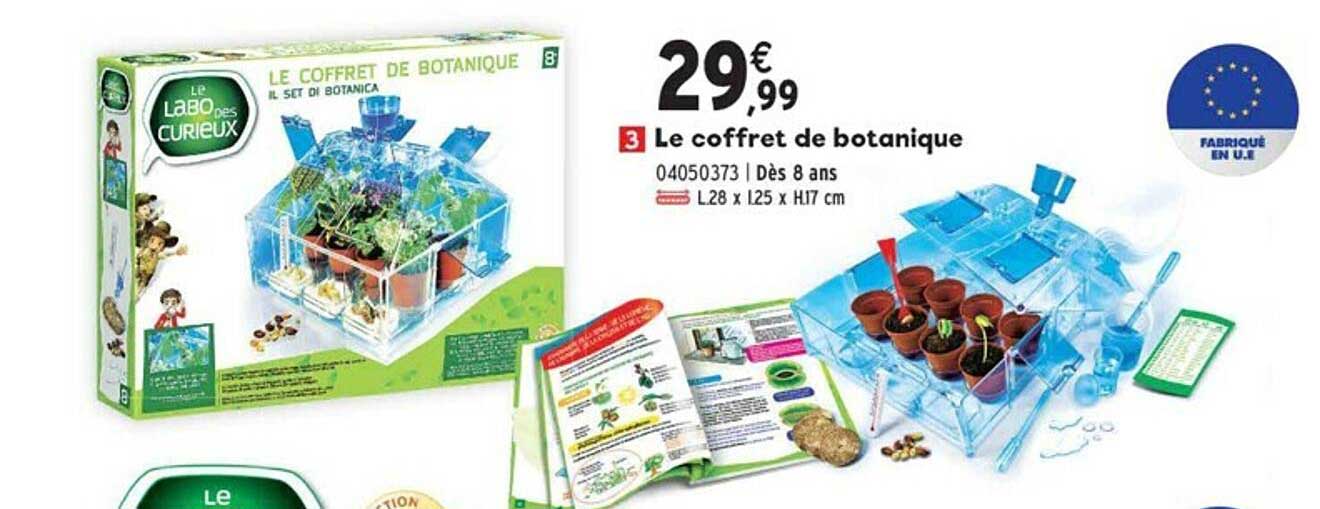le coffret de botanique