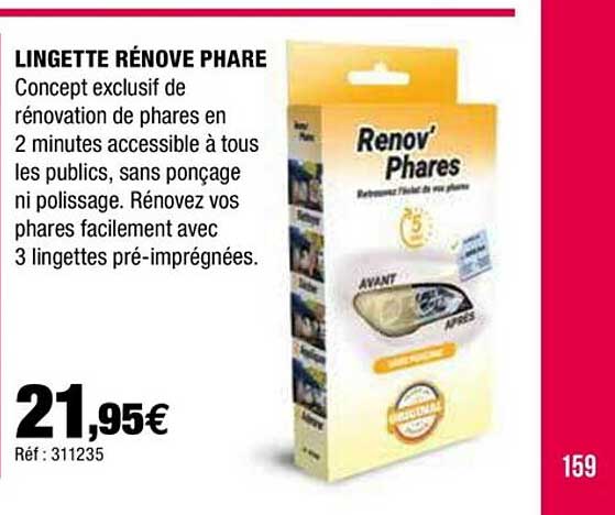 lingette rénove phare