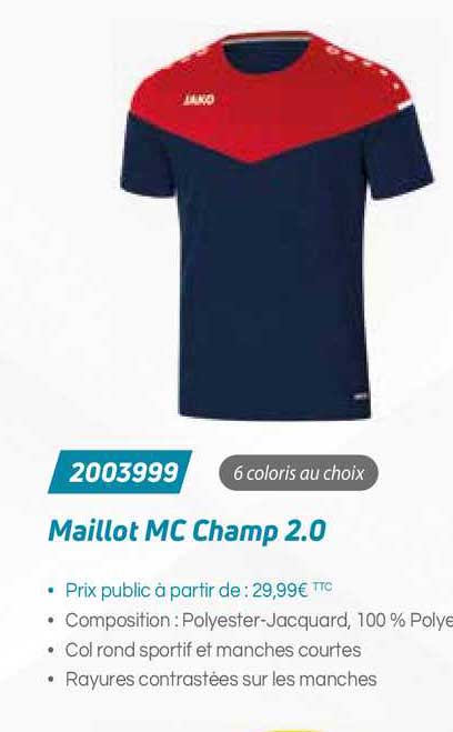 maillot mc champ 2.0 2003999